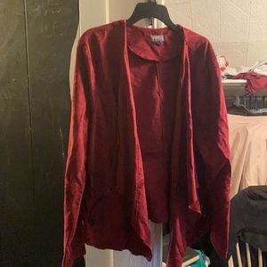 Market and spruce XXL suede jacket